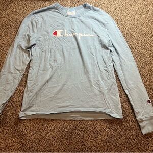 Champion Women’s Sky Blue Long Sleeve Tee